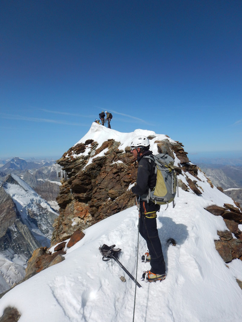 La guida alpina Sandro Paschetto