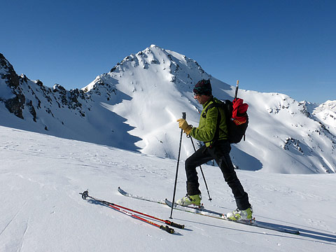 Ski et jambon de bosses