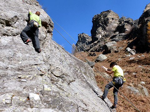 La roccia degli Invincibili - Stage di arrampicata