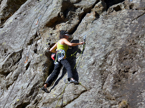 Les rochers des Invincibles - Stage d'escalade