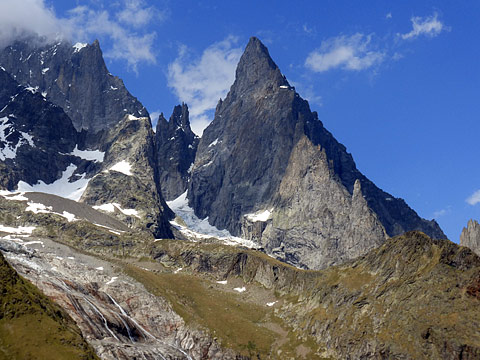 Il granito del Monte Bianco