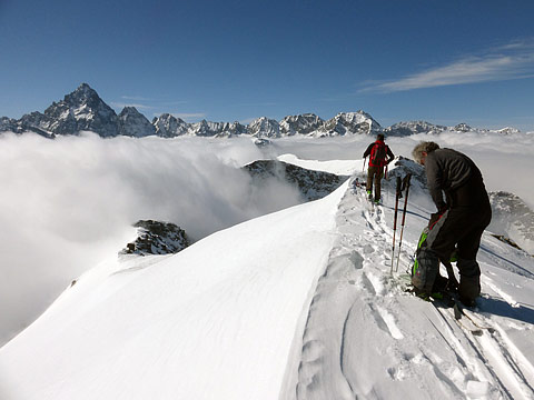Val Pellice: ski sauvage